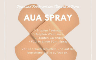 DIY: Das Aua-Spray gegen die Wehwehchen